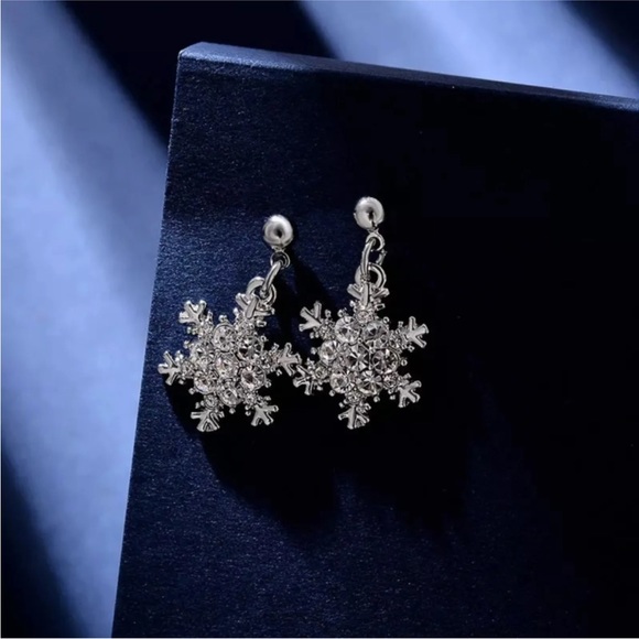 Snowflake ❄️ earrings - Picture 7 of 10